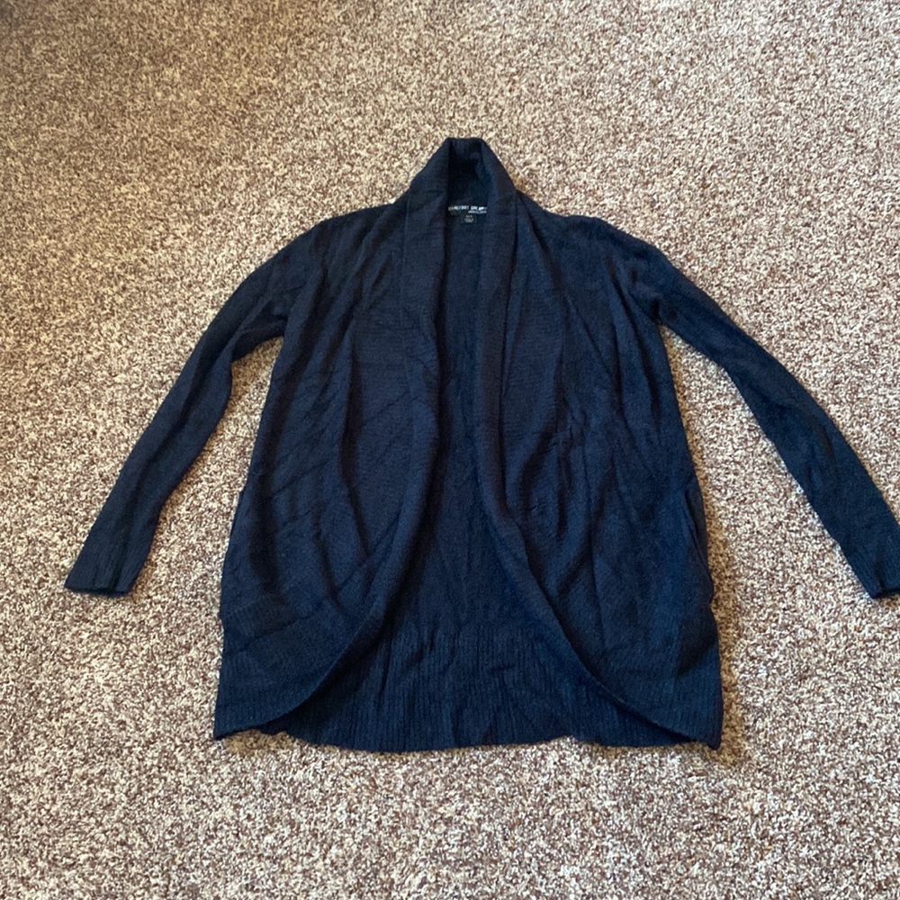 Barefoot Dreams Cozy Chic Black Sweater